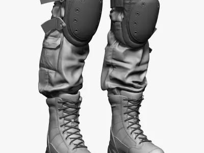  Police Special Force Officer Zbrush 