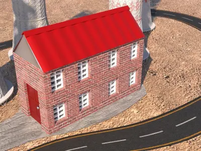 Nuclear Power Plant of Metsamore 3D model