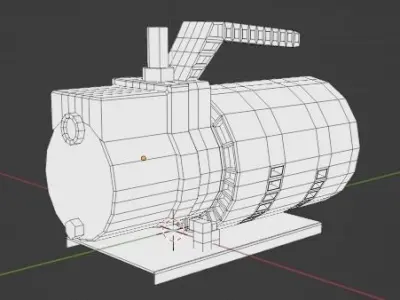 Rotary Pump 3D model