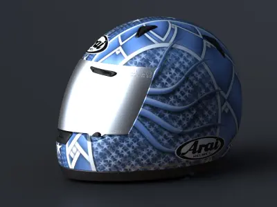 Arai Astro J Helmet 3D model