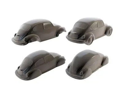 Volkswagen Beetle - Smooth Model 3D print model