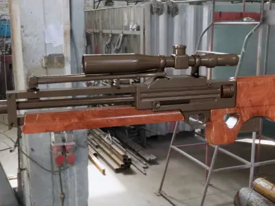 Walther WA2000 3D model