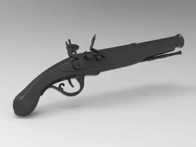 flintlock 3D model get