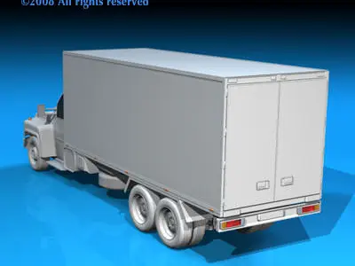 Ln medium truck1 3D model