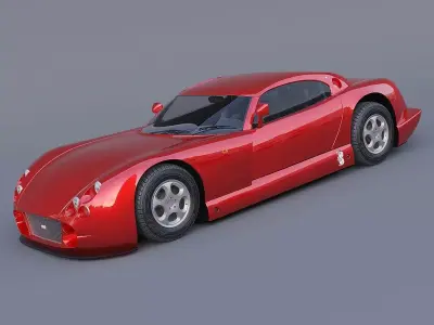 1998 TVR Cerbera Speed 12 3D model