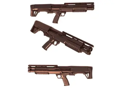 KelTec KSG 12 Ga Bullpup Shotgun 3D print model