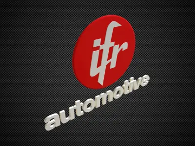 ifr automotive logo 3D model