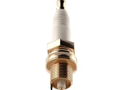 Spark Plug Free 3D model