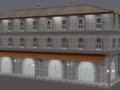 Old Building Free 3D model
