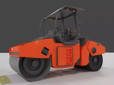 Hamm HD 90K Wirtgen Group 3D model