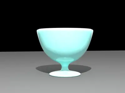 tea Cup Free low-poly 3D model