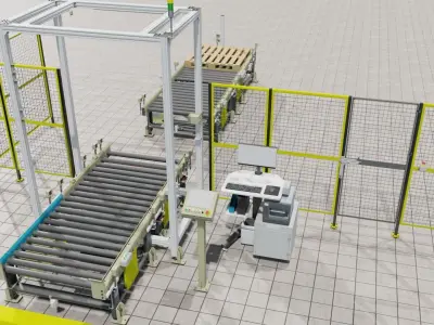 AutoCheck-in 3D model