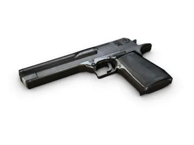 Magnum Gun 3D model purchase