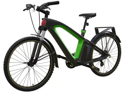E Bicycle Free 3D model