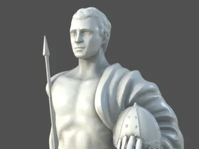  Warrior Statue 
