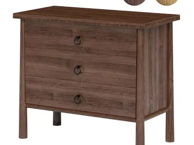 Freddie Chest 3D model