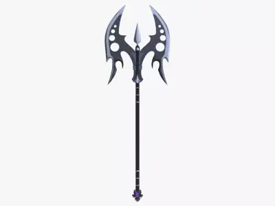 Dark Axe Low-poly 3D model purchase