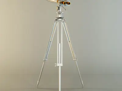 1920S NAVAL BINOCULAR 3D model