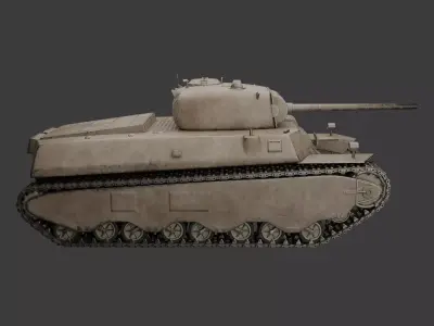 M6 Tank 3D model