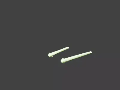 Young Space Knights Sabers 3D print model