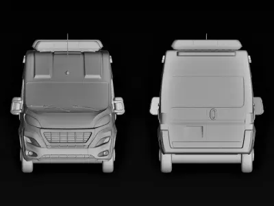 ambulance vehicle 2 3D print model