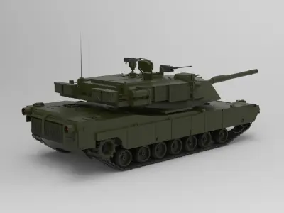 M1 Abrams 3D model buy