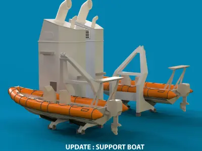 RC CAPE CLASS PATROL BOAT 3D print model