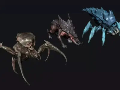 Creature Monster 3D model purchase