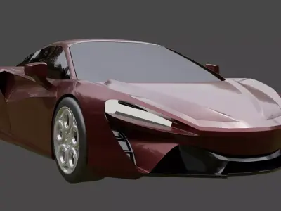 mclaren artura 3D model purchase