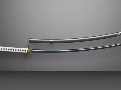 Katana  3D model purchase