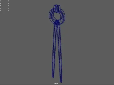 blacksmith Tongs  3D model