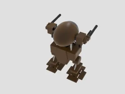 Mech Capsule  3D model