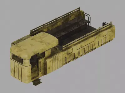 Freck Mapuzo Transport - Star Wars Kenobi Low-poly 3D model