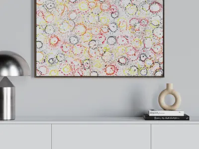  'Composition No. 301' Abstract Wall Art Model 