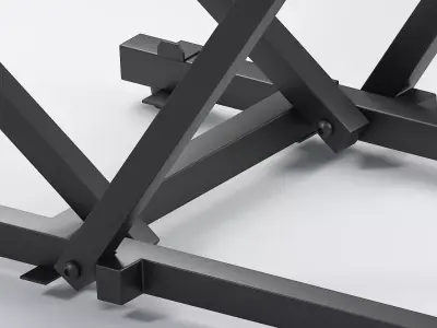 Amplifier Stand Low-poly 3D model