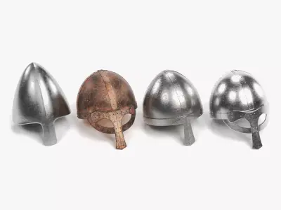 -Viking Helmets- 3D model