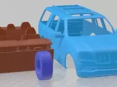 Lincoln Navigator 2015 Printable Car 3D print model