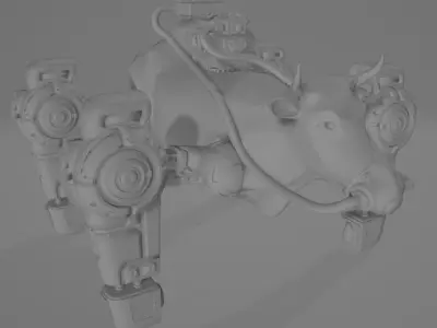 Bovine - High Yield Variety Free 3D model