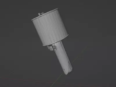RPG 40 Grenade Low-poly 3D model