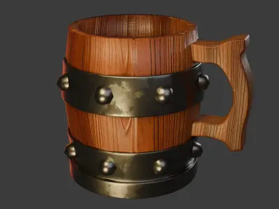 Beer Jar 3D model