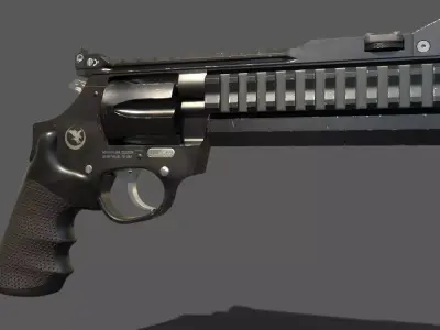 Revolver Korth Supersport 3D model