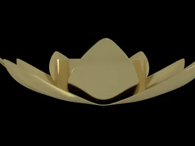 candlestick 3D model