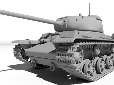 Tank KV-85 for 3D print 3D print model