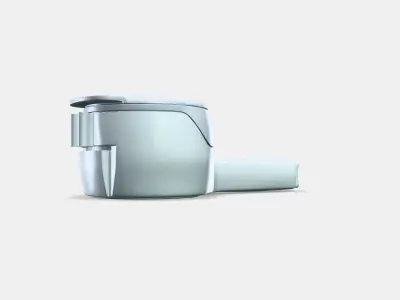 BEVARA Seal and pour bag clip Low-poly 3D model