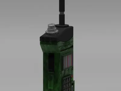 Military radio 3D model get