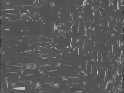 Neon Assault Drone 3D Model Cybernetic Quadcopter Low-poly 3D model