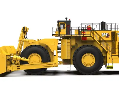 Caterpillar Giant Wheel Dozer 3D model