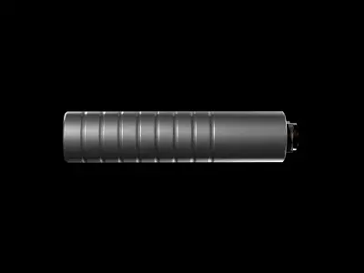 Silencerco Omega 45 Silencer  Low-poly 3D model