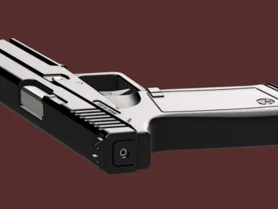 The Last of Us Part II - Abby handgun for cosplay 3D print model