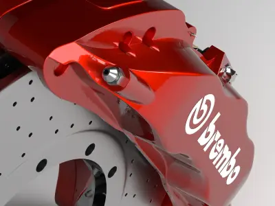 Brembo Brake Caliper Free 3D model